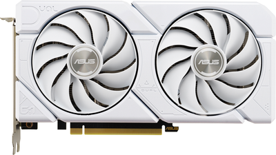 Karta graficzna ASUS PCI-Ex Dual GeForce RTX 4060 EVO OC Edition 8GB GDDR6 (128bit) (2535/17000) (1 x HDMI, 3 x DisplayPort) White (90YV0JCB-M0NA00)