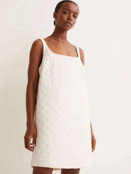 Сарафан жіночий H&M 061005562_white XS Білий (KOZ6666000332493)