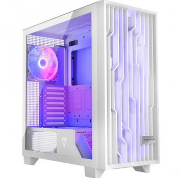 Корпус для компьютера Modecom VOLCANO PERUN APEX ARGB MIDI 4x140mm fans USB 3.0x2+TYPE-C без БП ATX White (AT-PERUN-4F-ARGB-20-00000)