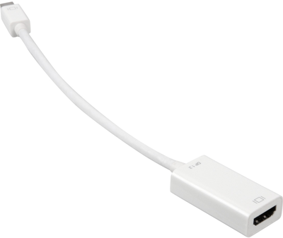 Adapter Sharkoon mini DisplayPort 1.2 - HDMI M/F White (4044951017362)