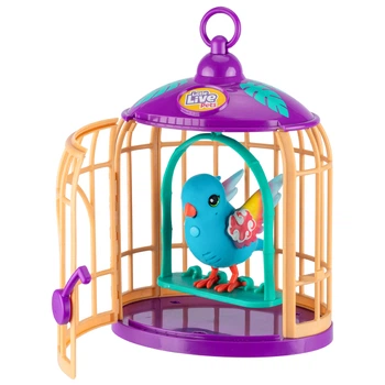 Интерактивная игрушка Little Live Pets Говорящая тропическая птичка Панго Панго (26614) (10-600265)