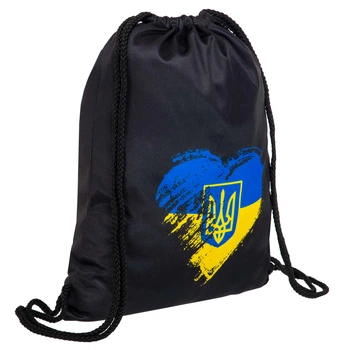 Рюкзак-мішок SP-Sport GA-5976 I Love Ukraine 46х37 см 10 л Чорний (69834c29ac9805be67066861)