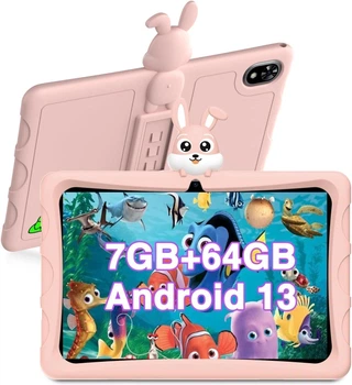 Планшет 10.1" DOOGEE U9 Kid 3+4/64GB Android 13 5060 mAh Pink