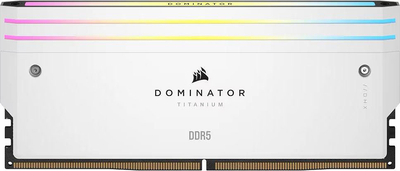 Оперативна пам'ять Corsair DDR5-6600 98304MB PC5-52800 (Kit of 2x49152) Dominator Titanium RGB (CMP96GX5M2B6600C32W)