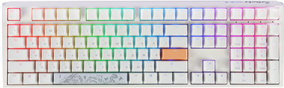Клавиатура проводная Ducky One 3 Cherry MX Brown RGB UA USB White (DKON2108ST-BUAPXPWWWSC1)
