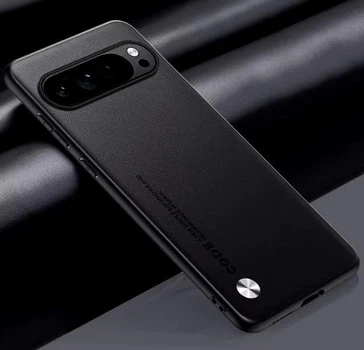 Чохол CODE з шкіри для Google Pixel 9Pro Чорний