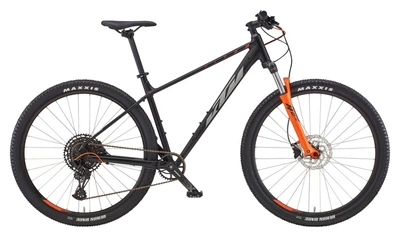 Велосипед KTM ULTRA FUN 29 " рама XL/53, чорний матовий (сіро-помаранчевий), 2022 (22805113)