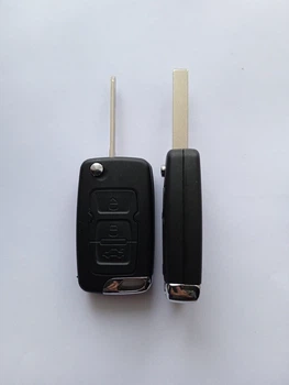 Корпус выкидного ключа для Geely Emgrand Galakeys 3 кнопки с лезвием (38-06)