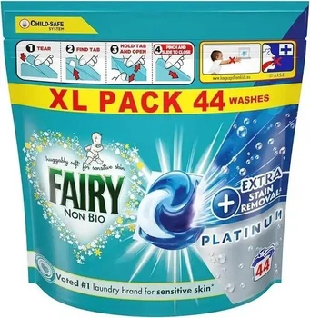 Капсули для прання гіпоалергенні Fairy Non Bio Platinum 44 шт.