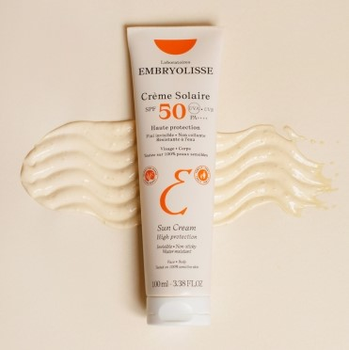 Крем солнцезащитный для лица и тела Embryolisse SPF 50 увлажняющий 100 мл (3350900002763)