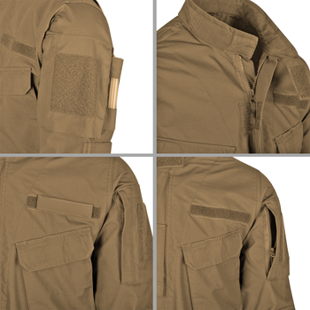 Кітель Helikon-Tex CPU - Polycotton Ripstop Coyote brown XL (H41630-11/XLR)