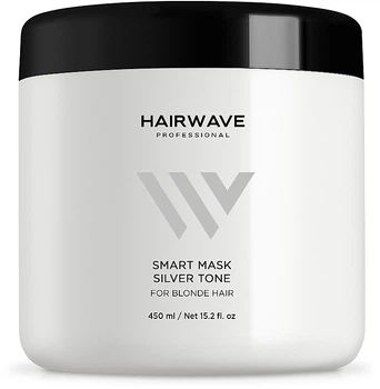 Маска для нейтралізації жовтизни "Silver Tone" - HAIRWAVE Mask For Hair Silver Tone 450ml (1276968-195815)