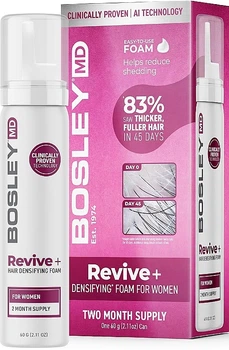 Пена против выпадения волос у женщин - Bosley MD Revive+ Densifying Foam For Women 60g (1361663-14798910)