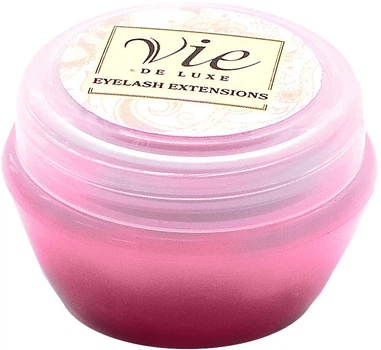 Кремовый ремувер "Роза" для снятия ресниц и лешмейкеров - Vie de Luxe 15ml (774977-127276)