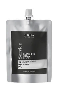 Обесцвечивающий крем, черный - Sedera Professional My Service Bleaching Cream Black 250ml (1214065-725119344-2)