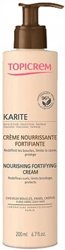 Питательный укрепляющий крем для волос с маслом ши - Topicrem Karite Nourishing Fortifying Cream 200ml (1182143-20314532)