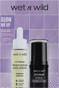 Подарочный набор - Wet N Wild Glow Me Up (found/12g + primer/30ml) (1327319-6893622)