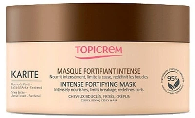 Интенсивная укрепляющая маска для волос с маслом ши - Topicrem Karite Intense Fortifying Mask 250ml (1182148-20314556)