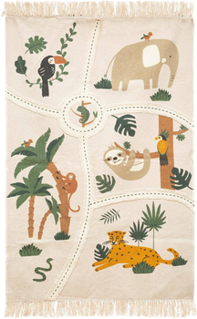 Dywanik dziecięcy Atmosphera For Kids Jungle 150 x 100 cm (3560232574191)