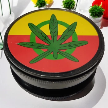 Гриндер для подрібнення тютюну Grinder Handmuller At The Helm Plastic Black