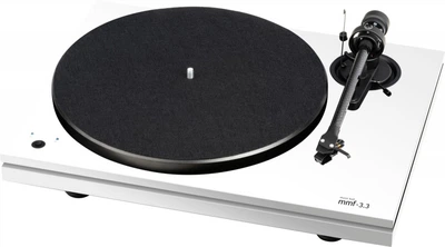 Програвач вінілових платівок Music Hall MMF-3.3 White 2m-red/MM/еліпт/карбон/78