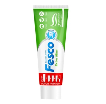 Зубна паста Fesco Extra Mint 250 мл (4823098414094)