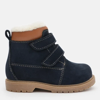 Дитячі зимові черевики для дівчинки Prime Shoes 325 Blue Nubuck 36-325-70260 29 Сині (2000000238340_PS)