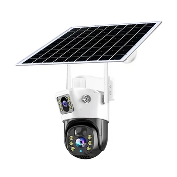4G поворотная камера с солнечной панелью Light Vision VLC-9192IG/2C (Solar) White, 2Mp+2Mp