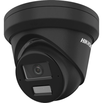 Купольная Acusense IP камера с микрофоном Hikvision DS-2CD2343G2-LI2U Black, 4Мп