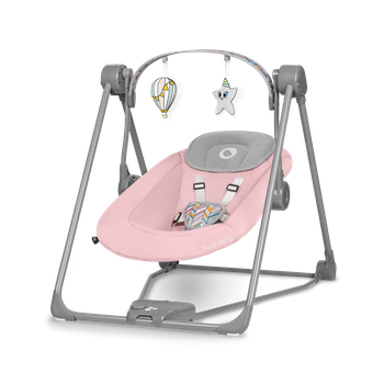 Шезлонг Lionelo OTTO PINK BABY