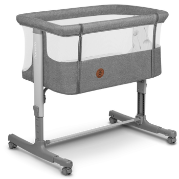 Кроватка приставная Lionelo AURORA GREY CONCRETE