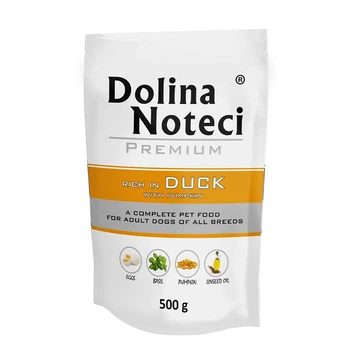 Корм вологий Dolina Noteci Premium для собак з качкою та гарбузом 500 г (5902921300823)