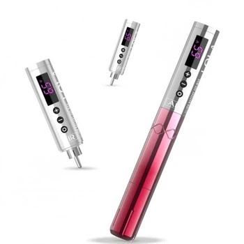 Бездротова тату машинка EZ LOLA AIR Pink Silver