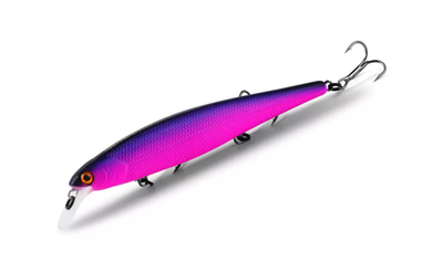 Воблер Bearking Slender Pointer 112F, 15,2g, 0,8-1,2m, цвет F (Violet),A03-F