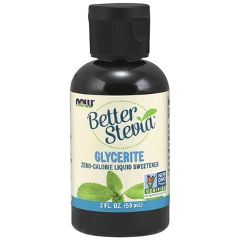 Замінник цукру Now Foods Better Stevia Liquid Glycerite 60 ml 375 servings (000002821)