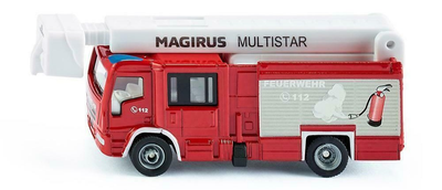 Wóz strażacki Siku Magirus Multistar With Telescopic Mast (4006874017492)