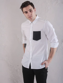 Рубашка Antony Morato MMSL00353-FA400035-1000 XS (50266XS) Белый