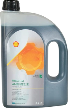 Тосол антифриз зеленый -38 (Shell) G-11 4л.