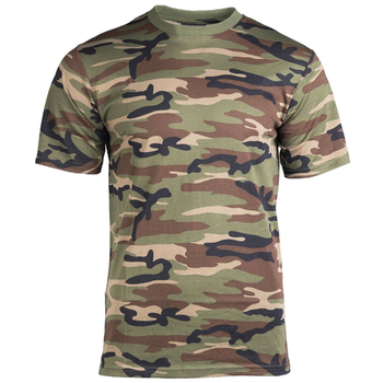 Футболка камуфляжная MIL-TEC T-Shirt Woodland M