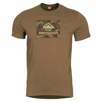 Футболка Pentagon Ageron «Sport Camo» Coyote 3XL