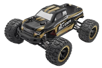 Samochód zdalnie sterowany BlackZon Slyder Monster Truck Gold (5700135401011)