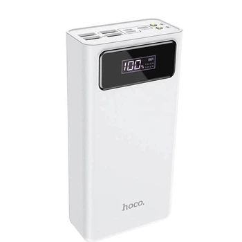 УМБ Павербанк Hoco J65A 40000 mAh зовнішній акумулятор з ліхтарем Білий