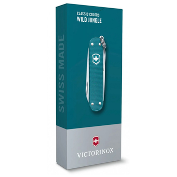 Ніж Victorinox Classic SD Alox Colors Wild Jungle (m442112)