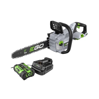 Цепная пила EGO CS1411E KIT, 56В, шина 35см, 52лан, 3/8P, 1,1мм, акум. 2,5Ah + ЗП (m440890)