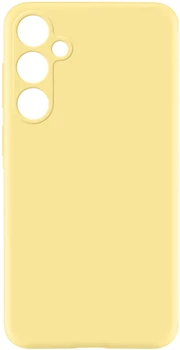 Чехол для смартфона MAKE Silicone для Samsung Galaxy S24 FE Yellow (MCL-SS24FEYE)