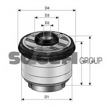 Фильтр топливный FRAM Isuzu, Fiat, Toyota (C10353ECO) Fram (C10353ECO)