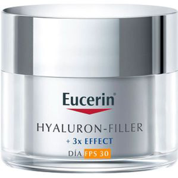 Крем для лица Eucerin Hyaluron-Filler 3X Effect SPF 30 с гиалуроновой кислотой 50 мл (4005800294945)