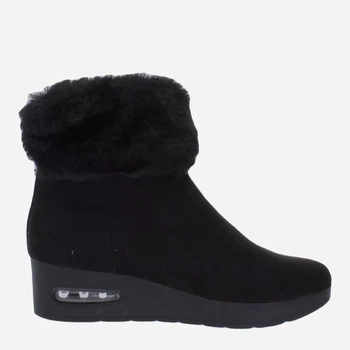 Женские зимние ботинки высокие Donna Karan NY (DKNY) 923166710 36 (6US) 23 см Черные (1159815303)