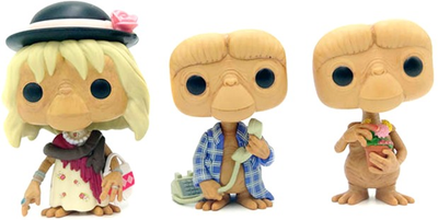 Zestaw figurek do gry Funko E.T. 3 szt 8 cm (0889698650519)