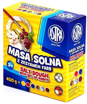 Masa solna Astra z zestawem farb 0.45 kg (5900263180080)